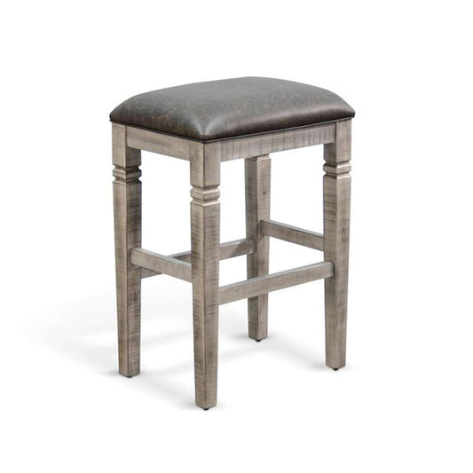 Sunny Designs - Alpine Grey -  Bar Stool, Cushion Seat (Set of 2) - 1430AG-30 veiw 1