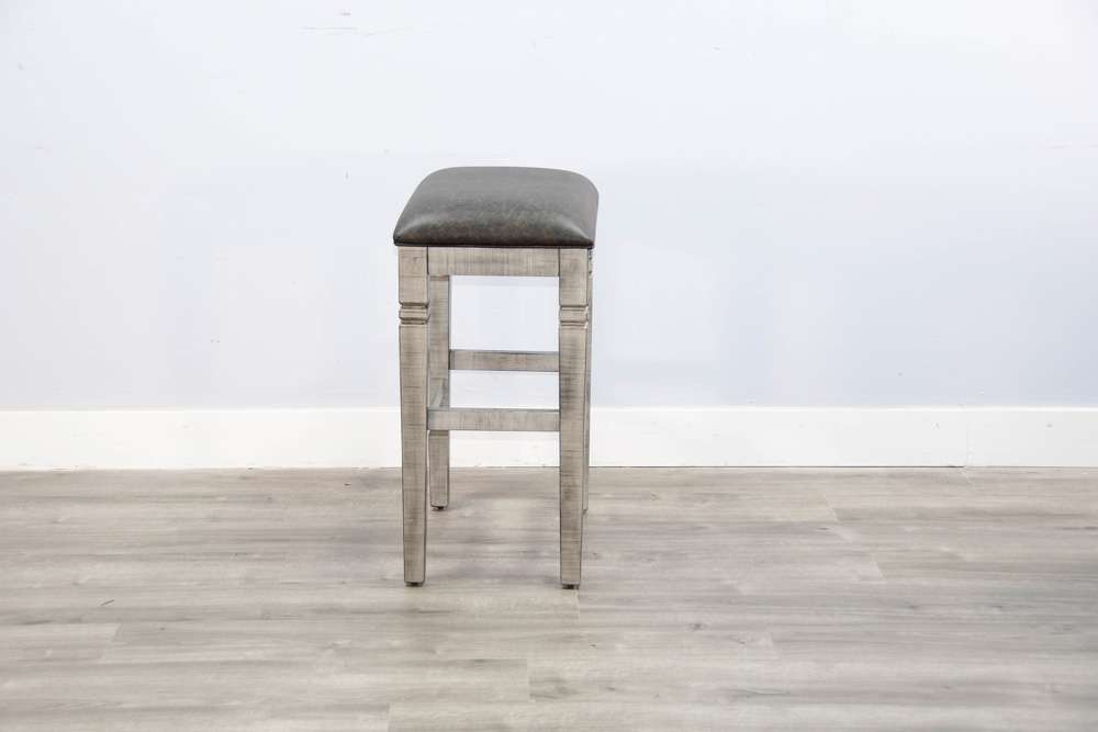 Sunny Designs - Alpine Grey -  Bar Stool, Cushion Seat (Set of 2) - 1430AG-30 veiw 4