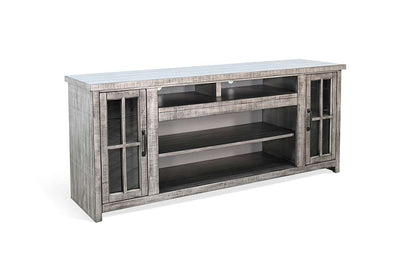 Sunny Designs - Alpine Grey -  Media Console  - 3662AG-76 veiw 1