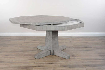 Sunny Designs - Alpine Grey -  Reversible Game and Dining Poker Table - 1033AG veiw 4