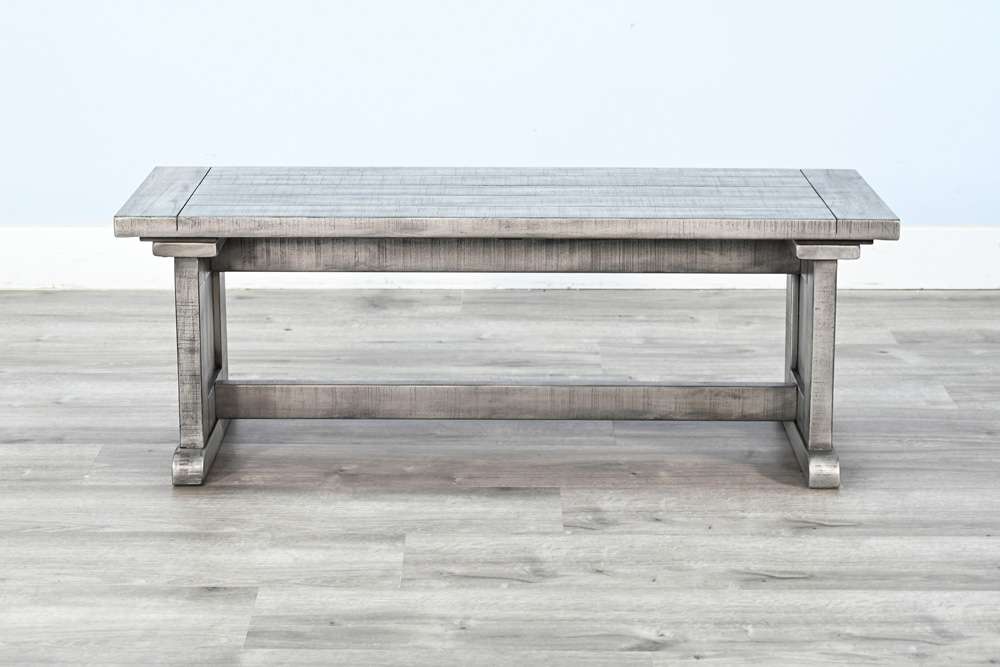 Sunny Designs - Alpine Grey -  Wood Side Bench - 0113AG-SB veiw 4
