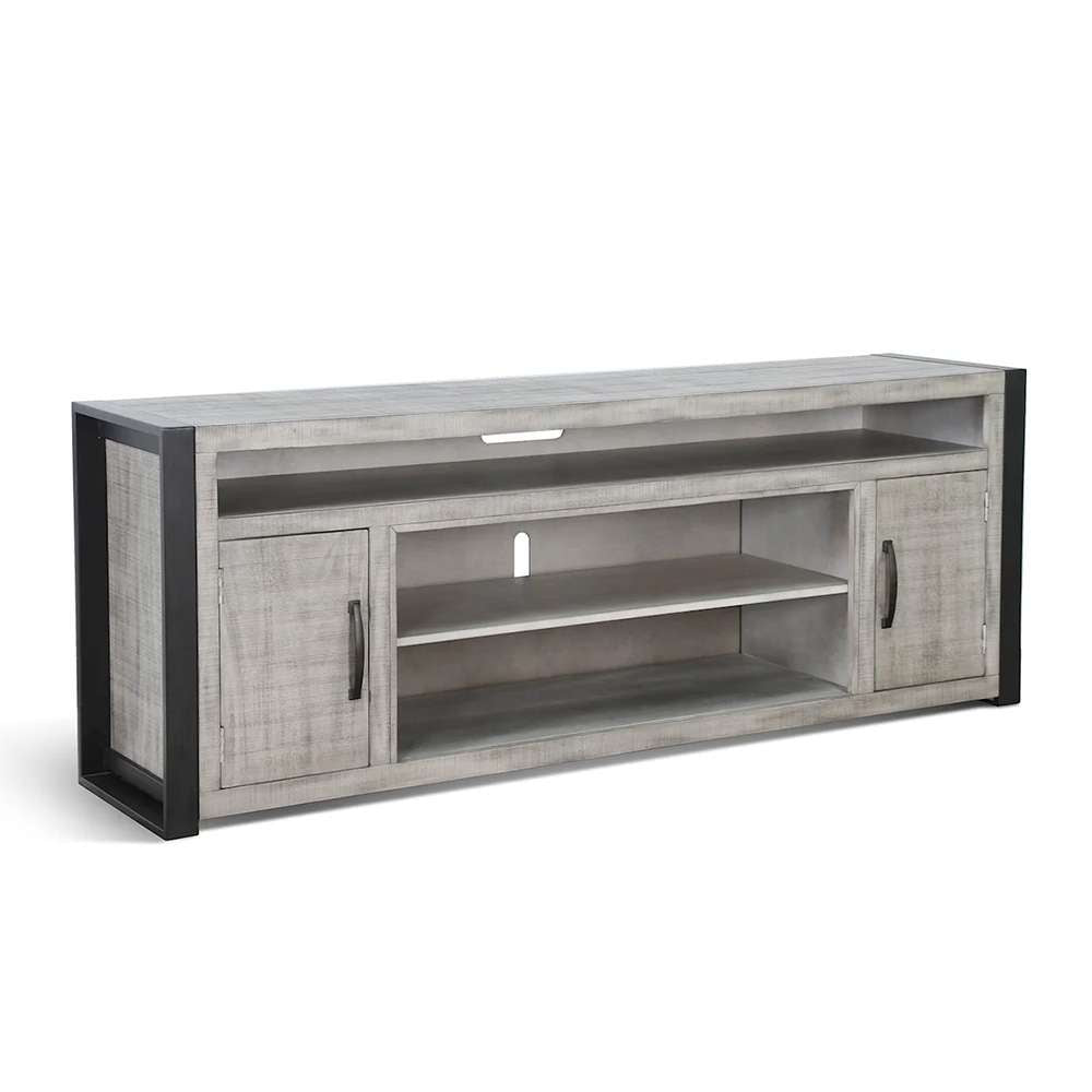 Sunny Designs - Alpine Grey -  Media Console - 3652AG-78 veiw 1