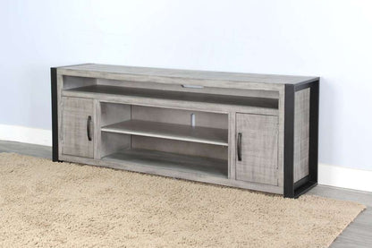 Sunny Designs - Alpine Grey -  Media Console - 3652AG-78 veiw 3