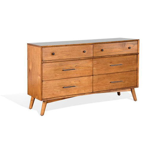 Sunny Designs - American Modern -  American Modern 6 Drawer Dresser - 2336CN-D2 veiw 1