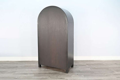 Sunny Designs -  Arched Wine Bar Cabinet - 2117BL veiw 4