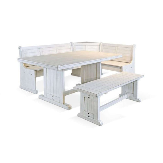 Sunny Designs - Bayside -  Wood Breakfast Nook Dining Set - 0113MW veiw 1