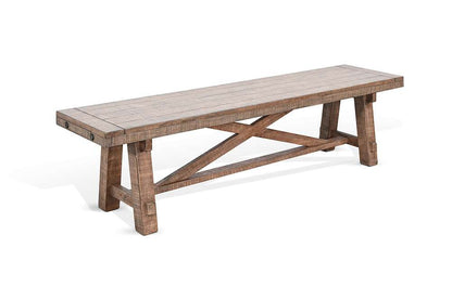 Sunny Designs -  Bench, Wood Seat - 1510DR veiw 1