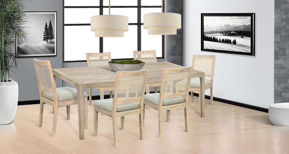 Sunny Designs -  Blair Dining Table - 1184WE veiw 2