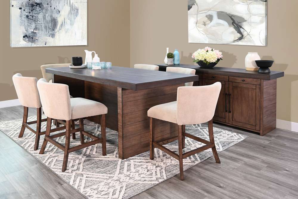 Sunny Designs -  Boise Counter Wood Dining Table - 1180TB veiw 3
