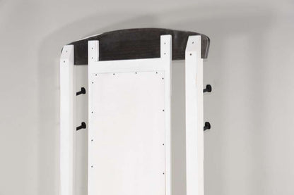 Sunny Designs - Carriage House -  78in 4-hook Farmhouse Wood Hall Tree - 2537EC veiw 5