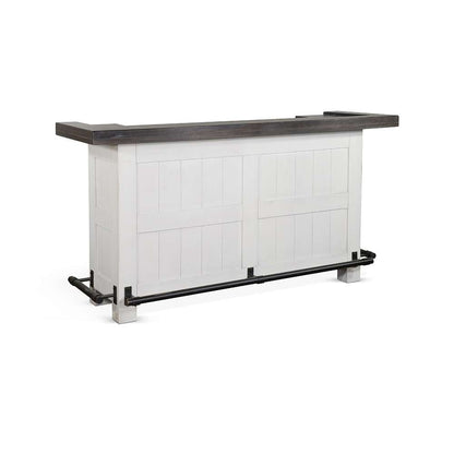 Sunny Designs - Carriage House -  78in Farmhouse Wood Home Bar - 1959EC veiw 1