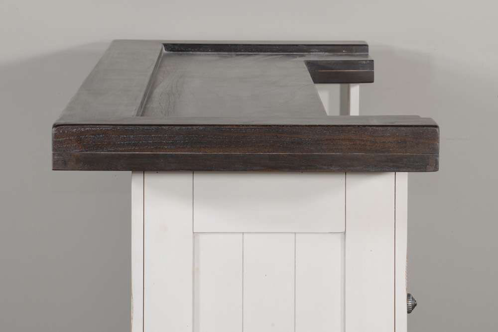 Sunny Designs - Carriage House -  78in Farmhouse Wood Home Bar - 1959EC veiw 7