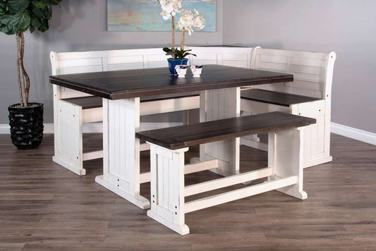 Sunny Designs - Carriage House -  Carriage House Counter Height Breakfast Nook Set - 0114EC veiw 2