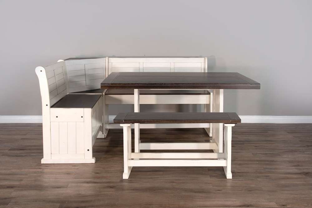 Sunny Designs - Carriage House -  Carriage House Counter Height Breakfast Nook Set - 0114EC veiw 3