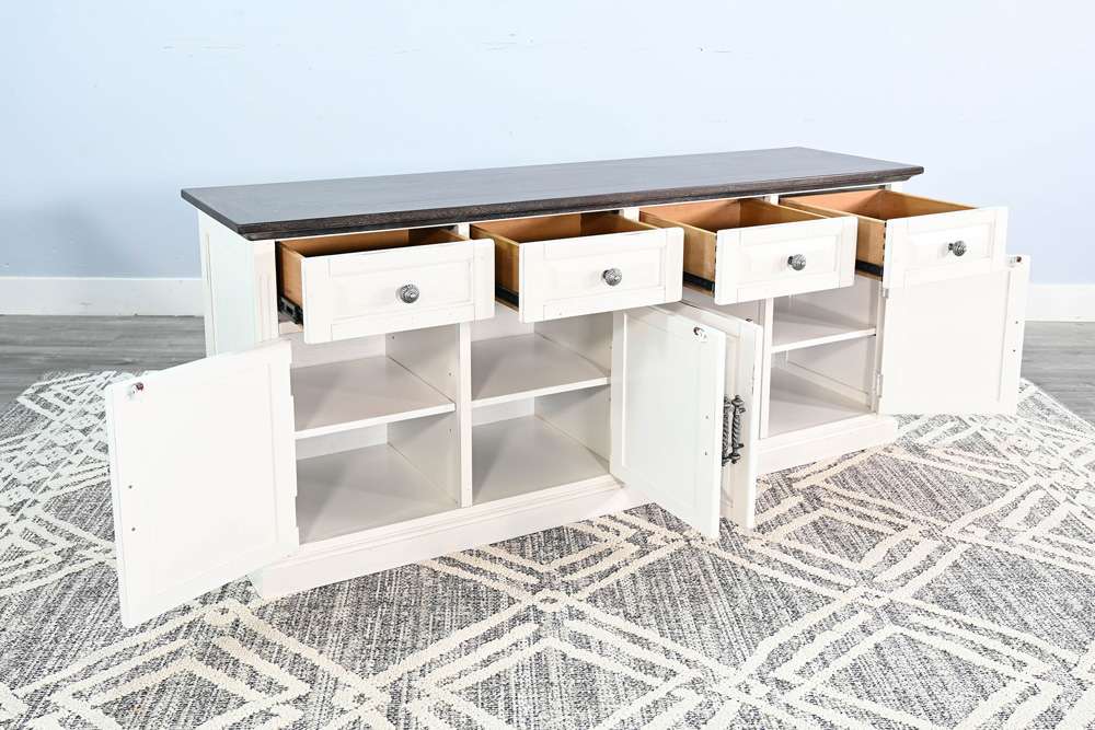 Sunny Designs - Carriage House -  Carriage House Credenza - 2844EC-C veiw 3
