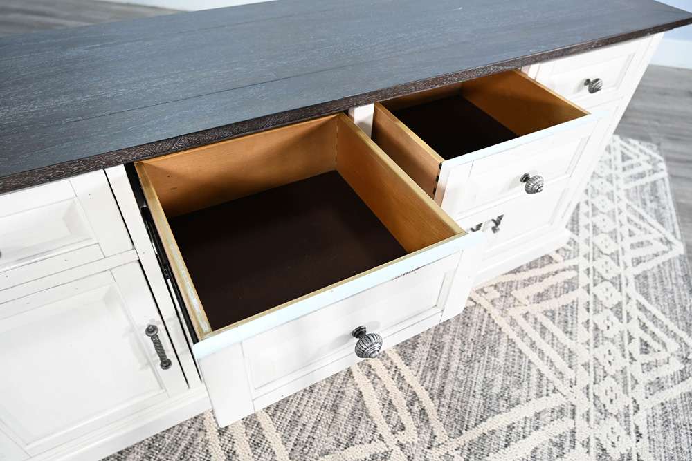Sunny Designs - Carriage House -  Carriage House Credenza - 2844EC-C veiw 6