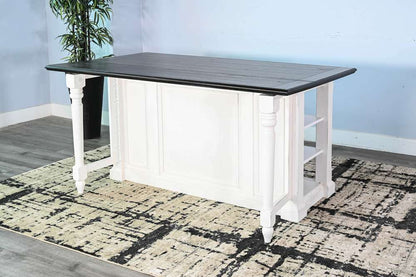 Sunny Designs - Carriage House -  Carriage House Kitchen Island, 13in Drop Leaf - 1016EC veiw 3