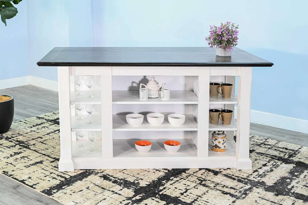 Sunny Designs - Carriage House -  Carriage House Kitchen Island, 13in Drop Leaf - 1016EC veiw 6