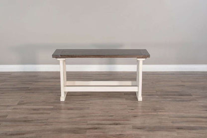 Sunny Designs - Carriage House -  Counter Wood Side Bench - 0114EC-SB veiw 3