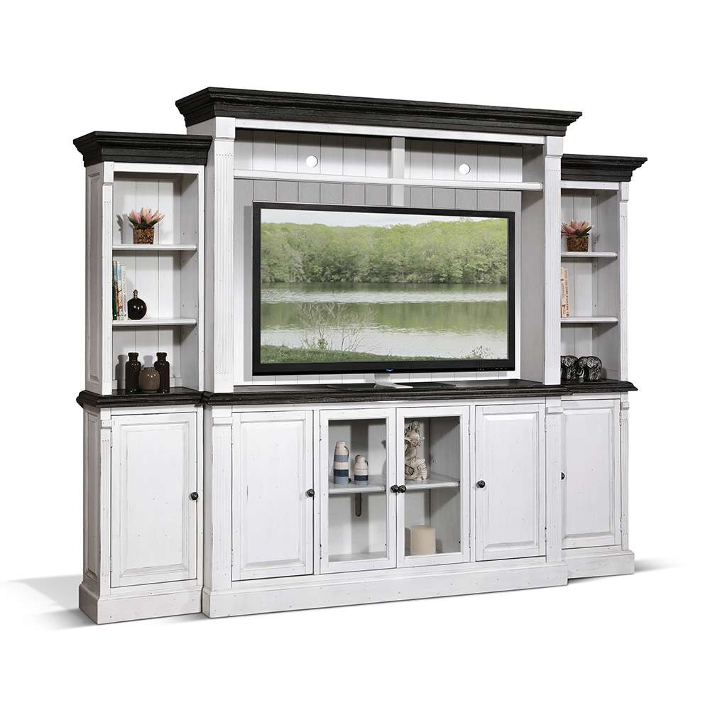 Sunny Designs - Carriage House -  Entertainment Wall - 3629EC veiw 1