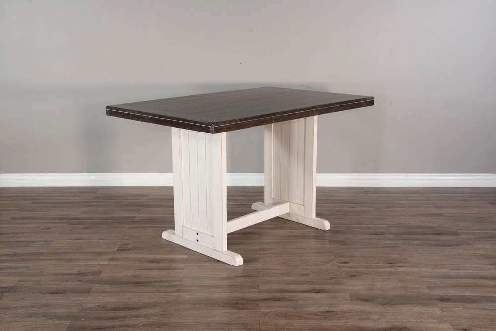 Sunny Designs - Carriage House -  Rectangular Wood Counter Height Dining Table - 0114EC-T veiw 4