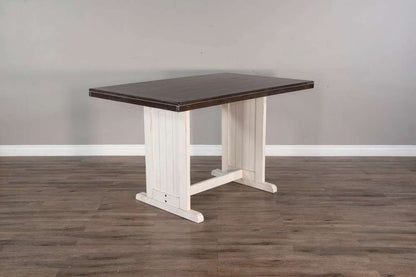 Sunny Designs - Carriage House -  Rectangular Wood Counter Height Dining Table - 0114EC-T veiw 4
