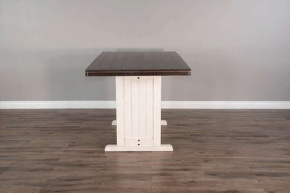 Sunny Designs - Carriage House -  Rectangular Wood Counter Height Dining Table - 0114EC-T veiw 5