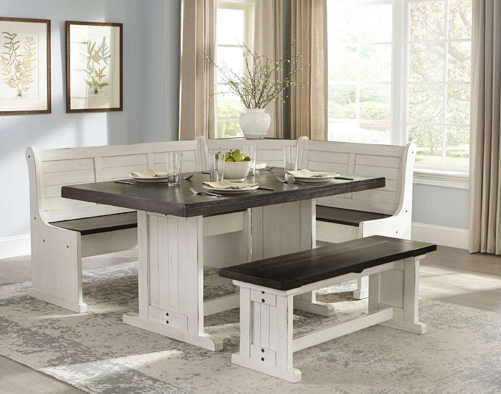 Sunny Designs - Carriage House -  Wood Breakfast Nook Dining Set - 0113EC veiw 3