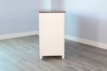 Sunny Designs - Carriage House -  Wood White Buffet with Drawers - 1976EC-B veiw 4