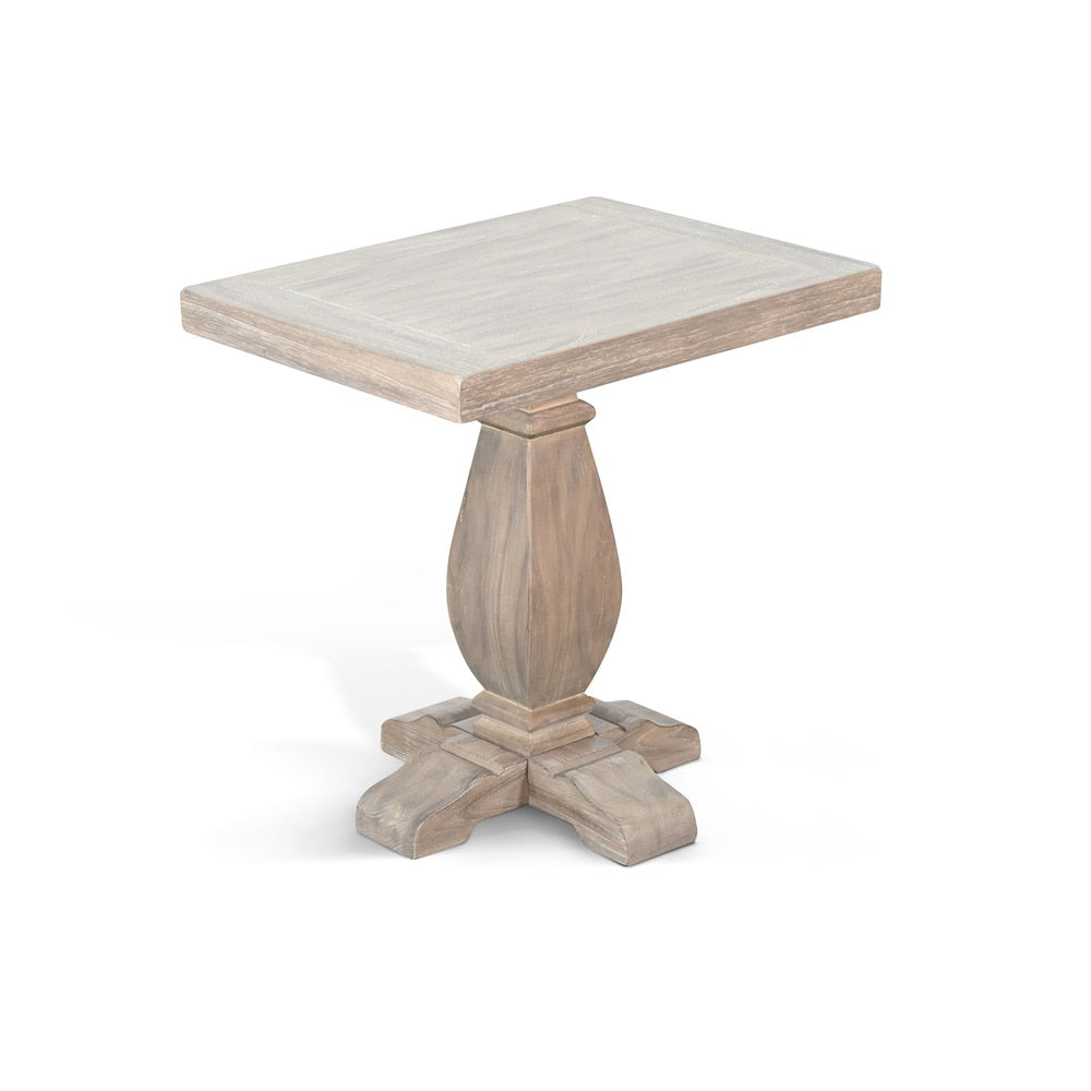 Sunny Designs - Chair Side Table - Natural - 3197WE-CS veiw 1