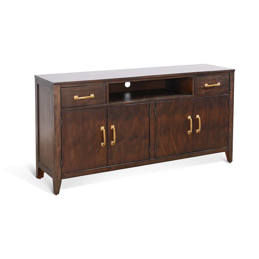 Sunny Designs -  Coffee Brown Media Console - 3659CB-62 veiw 1