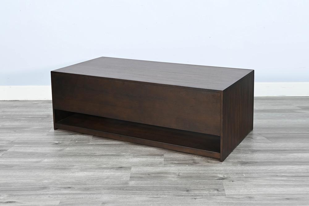 Sunny Designs - Coffee Table with Sliding Doors & Casters - 3192CB-C veiw 4