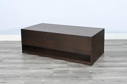 Sunny Designs - Coffee Table with Sliding Doors & Casters - 3192CB-C veiw 4