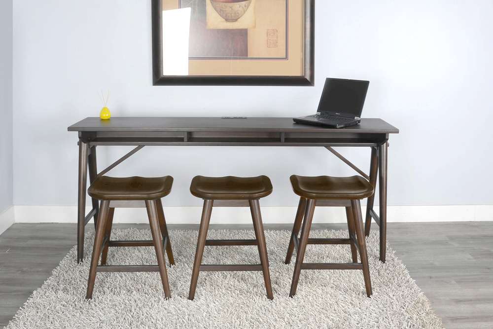 Sunny Designs -  Console Table with USB Power Pack - 2094CB-CT veiw 2