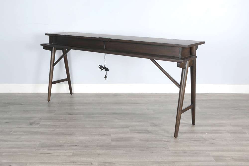 Sunny Designs -  Console Table with USB Power Pack - 2094CB-CT veiw 4