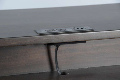 Sunny Designs -  Console Table with USB Power Pack - 2094CB-CT veiw 7
