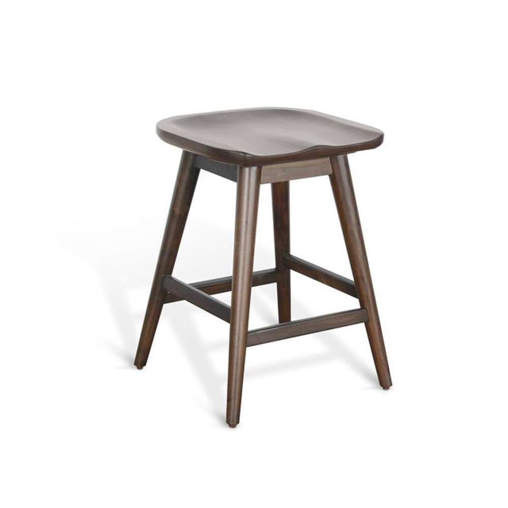 Sunny Designs -  Counter Stool with Saddle Seat - 2094CB-S veiw 1