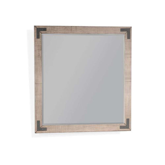 Sunny Designs -  Desert Rock Mahogany Wood Mirror in Desert Rock-Light Brown - 2357DR-M veiw 1