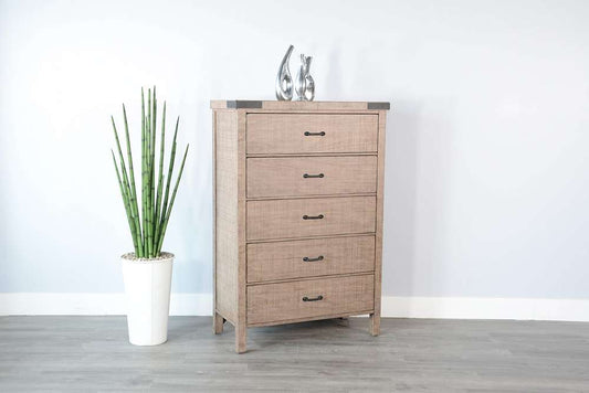 Sunny Designs -  Desert Rock Modern Mahogany Chest in Desert Rock-Light Brown - 2357DR-C veiw 1