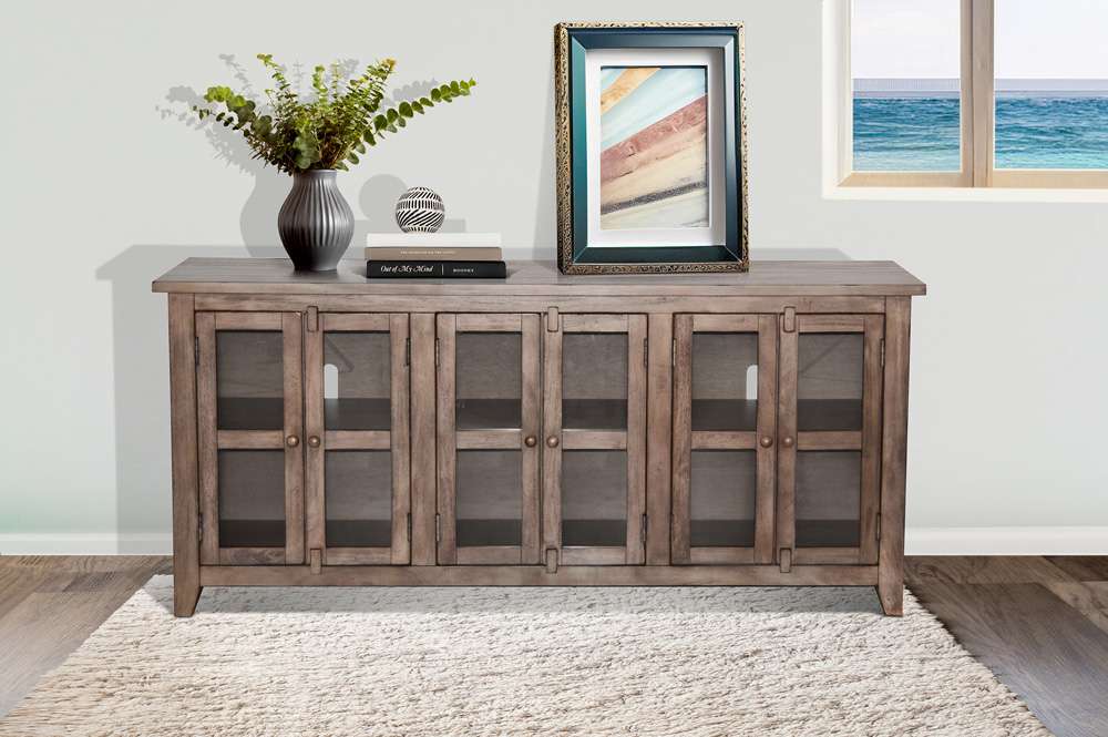 Sunny Designs - Doe Valley -  70in TV Console - 3628BU-70 veiw 3