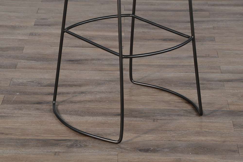 Sunny Designs - Doe Valley -  Bar Metal Frame Saddle Seat Barstool - 1655BU-30_CLOSEOUT veiw 5