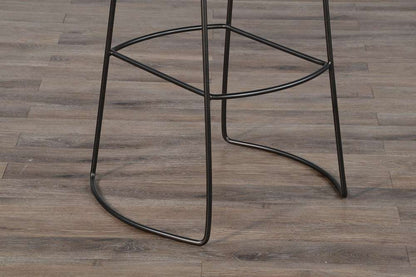 Sunny Designs - Doe Valley -  Bar Metal Frame Saddle Seat Barstool - 1655BU-30_CLOSEOUT veiw 5