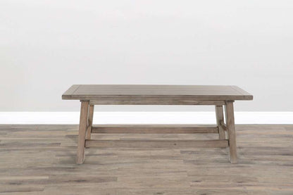 Sunny Designs - Doe Valley -  Counter Height Wood Bench - 1634BU veiw 2