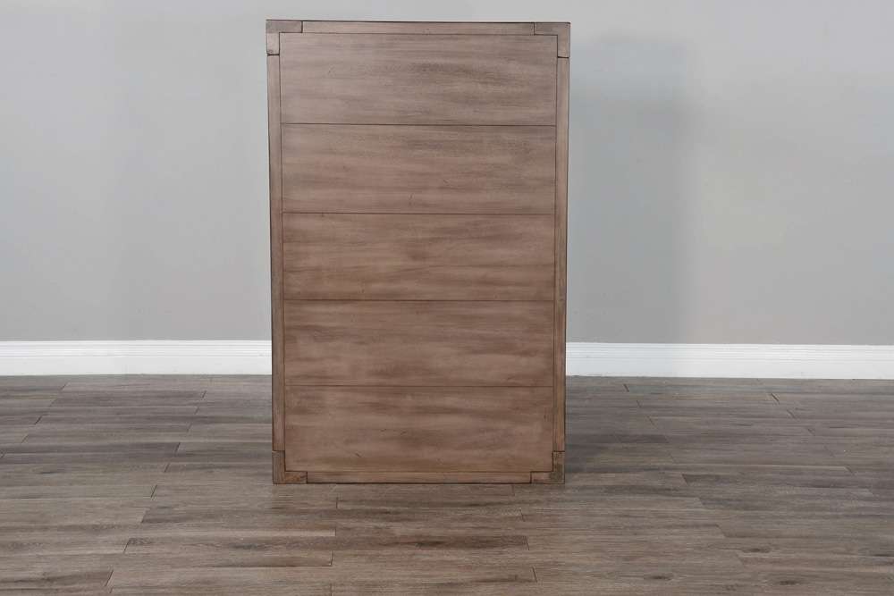 Sunny Designs - Doe Valley -  Doe Valley 48in Mahogany Wood Coffee Table in Taupe Brown - 3148BU-C veiw 4