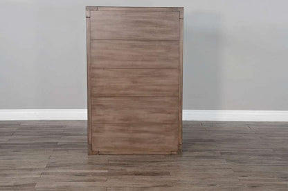 Sunny Designs - Doe Valley -  Doe Valley 48in Mahogany Wood Coffee Table in Taupe Brown - 3148BU-C veiw 4
