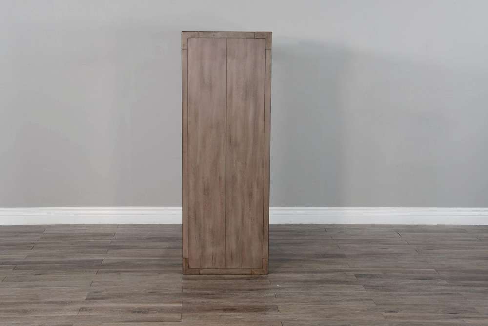 Sunny Designs - Doe Valley -  Doe Valley 50in Mid-Century Mahogany Wood Sofa Table in Taupe Brown - 3148BU-S veiw 3