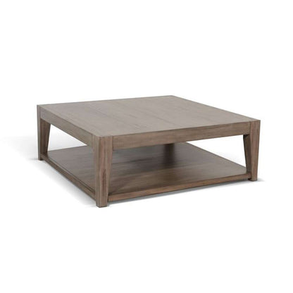 Sunny Designs - Doe Valley -  Doe Valley Mahogany Wood Coffee Table with Casters in Light Brown - 3148BU-C2 veiw 1