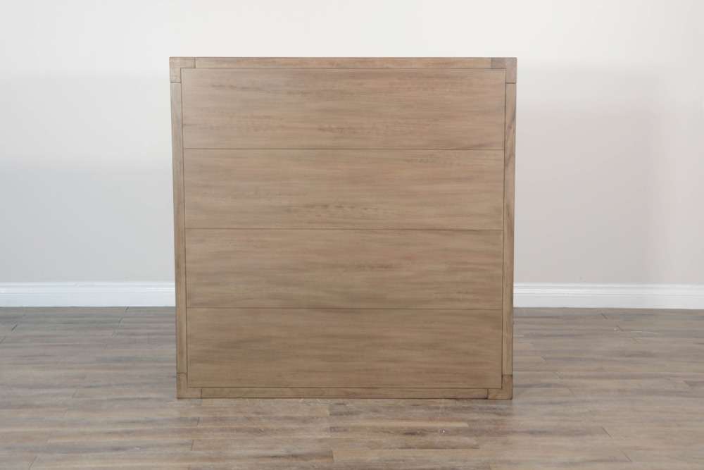Sunny Designs - Doe Valley -  Doe Valley Mahogany Wood Coffee Table with Casters in Light Brown - 3148BU-C2 veiw 3