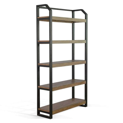 Sunny Designs - Doe Valley -  Doe Valley Metal Frame Bookcase - 2835BU veiw 1