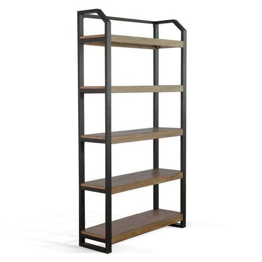 Sunny Designs - Doe Valley -  Doe Valley Metal Frame Bookcase - 2835BU veiw 1